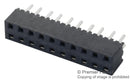 SAMTEC MMS-110-01-L-DV Board-To-Board Connector, Vertical, 2 mm, 20 Contacts, Receptacle, MMS Series, Through Hole, 2 Rows