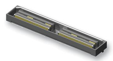 SAMTEC QSH-060-01-L-D-A Stacking Board Connector, Dual Row, QSH Series, Receptacle, 0.5 mm, 120 Contacts, Surface Mount