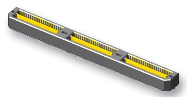 SAMTEC QTE-020-01-L-D-A Stacking Board Connector, Dual Row, QTE Series, Header, 0.8 mm, 40 Contacts, Surface Mount