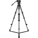 Sachtler System FSB 4 Sideload and 75/2 CF Tripod Legs with Ground Spreader and Bag