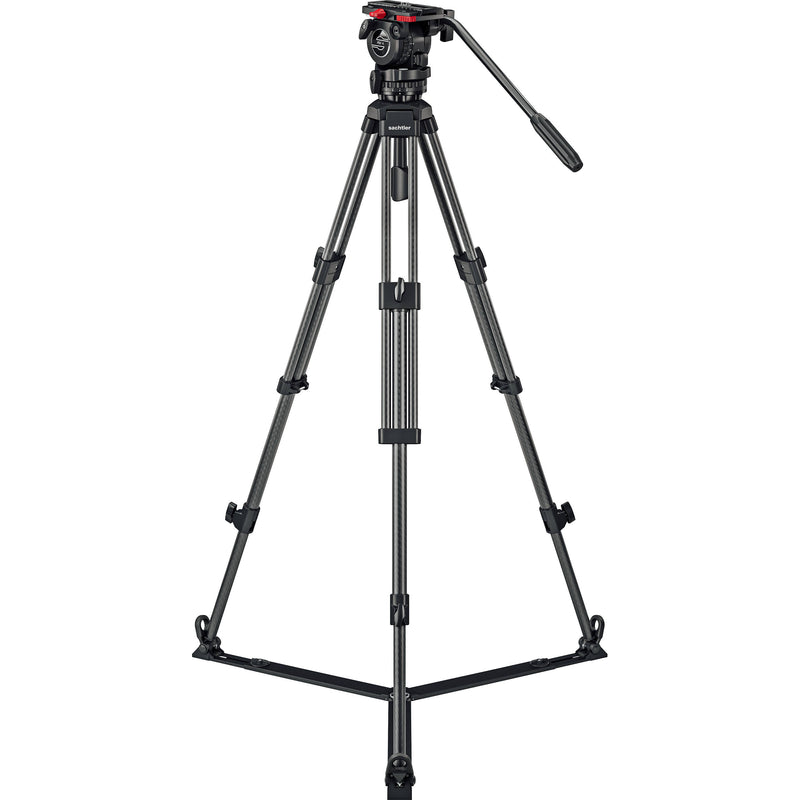 Sachtler System FSB 4 Sideload and 75/2 CF Tripod Legs with Ground Spreader and Bag