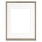 MCS Framatic Bella Frame with 11 x 14" Glass and 8 x 10" Mat (Gold)