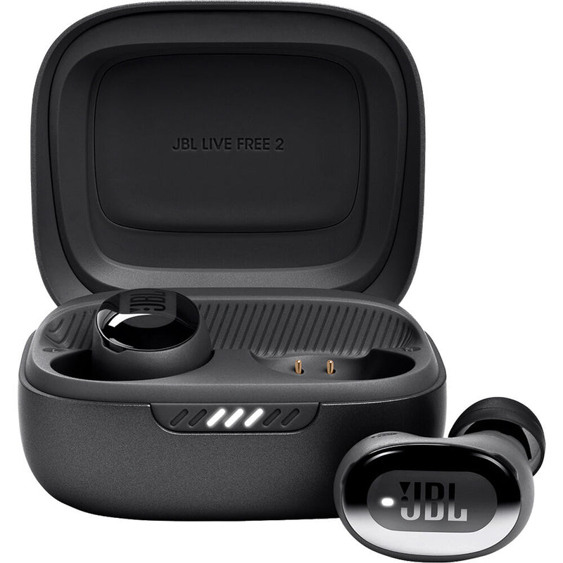 JBL Live Free 2 TWS Noise-Canceling True Wireless In-Ear Headphones (Black)