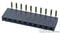 SAMTEC SSW-110-02-G-S-RA Board-To-Board Connector, Right Angle, 2.54 mm, 10 Contacts, Receptacle, SSW Series, Through Hole