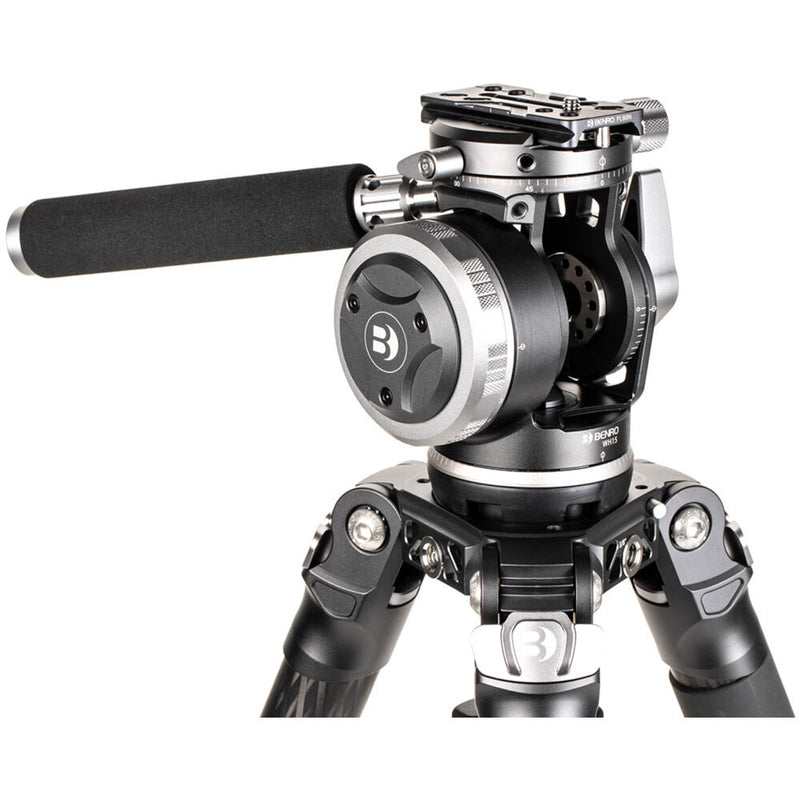 Benro Mammoth Carbon Fiber Tripod with WH15 Wildlife Head