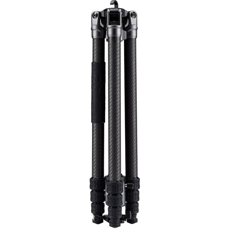 Fotopro Sherpa Carbon Fiber Travel Tripod with FPH-42QS Arca-Type Ball Head and Monopod (Black)