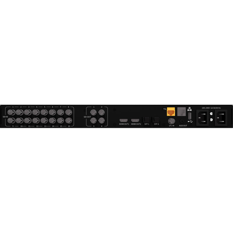 OSEE Argos1600-3G 4K Multiviewer with 16-Channel 6G, 3G, HD & SD-SDI Inputs