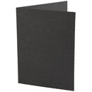 Tap Profit Line T-50 Portrait Folders (25-Pack, Black/Gold, 10 x 8")