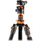 K&F Concept Magnesium Alloy Travel Tripod with Rotating Lateral Multi-Angle Center Column, Ball Head and Monopod Kit