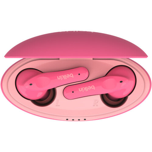 Belkin SOUNDFORM Nano Kids True Wireless In-Ear Headphones (Pink)