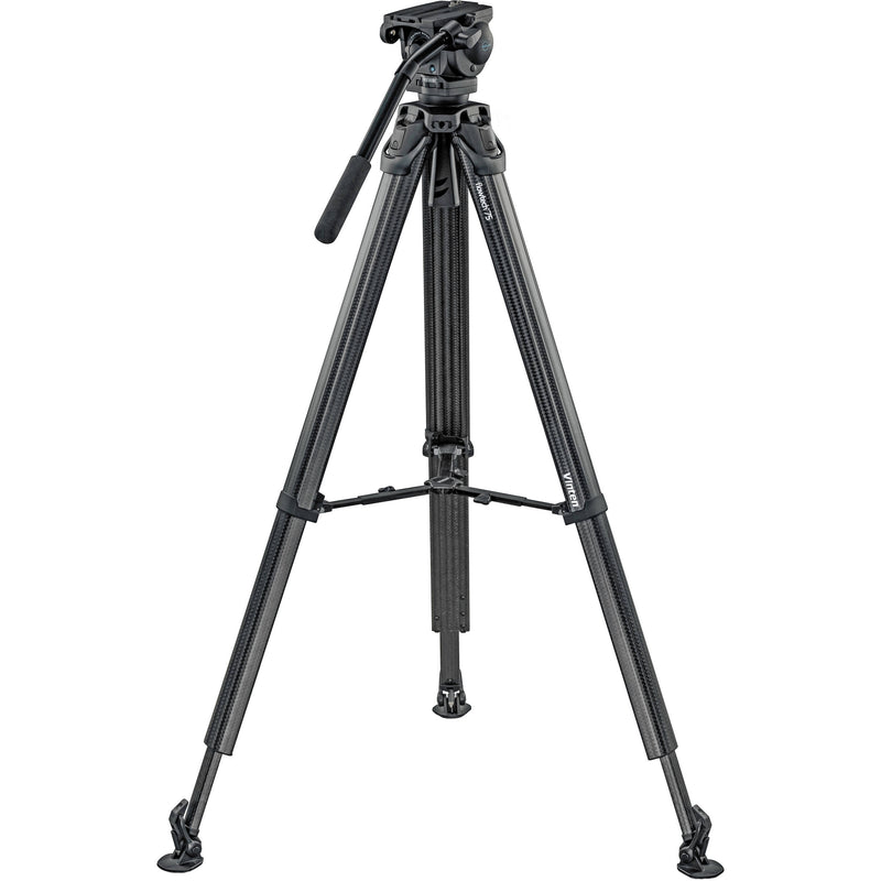 Vinten System Vision Blue flowtech75 with Mid-Level Spreader Tripod Kit