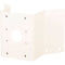 Hanwha Techwin SBP-300KM1 Corner Mount Adapter (Ivory)