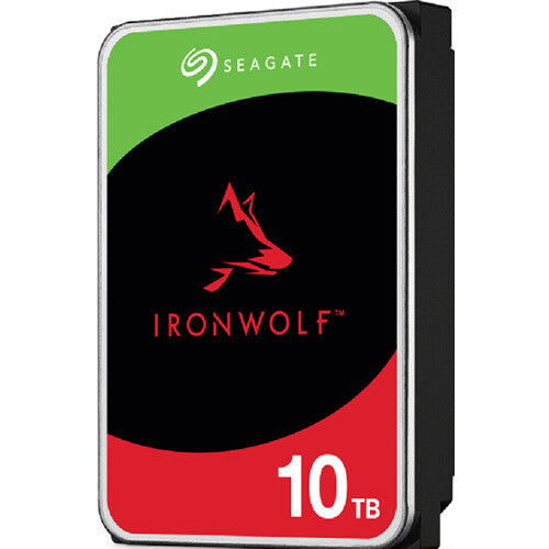 Seagate 10TB IronWolf 7200 rpm SATA III 3.5" Internal NAS HDD (CMR, OEM)