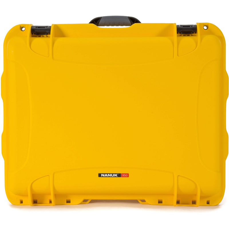 Nanuk 950 Rolling Hard Case (Yellow, No Foam)