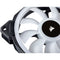 Corsair 120mm LL120 RGB Dual Light Loop PWM Case Fan (Black)