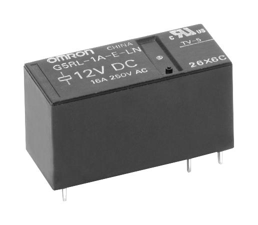 Omron Electronic Components G5RL-1A-E-TV8 DC24 Power Relay SPST-NO 24 VDC 16 A G5RL Through Hole Non Latching