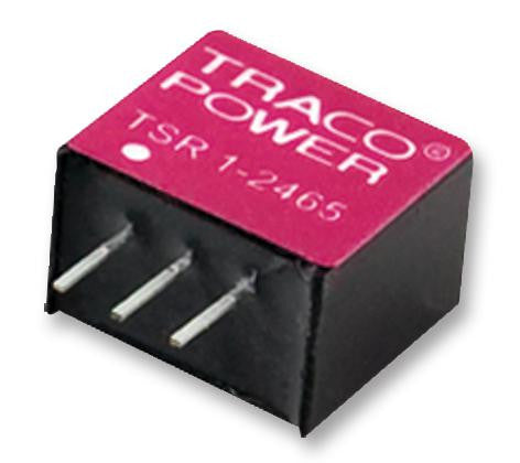 TRACOPOWER TSR 1-2425 Non Isolated POL DC/DC Converter, Fixed, SIP, Through Hole, 1 Output, 2.5 W, 2.5 V