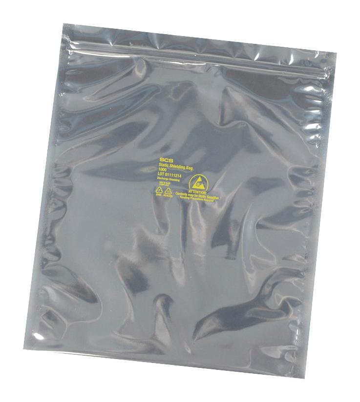 SCS 30023 Anti Static Bag Shielding (Metal-In) 3 &quot; 76 mm 2 51 76.2 &micro;m