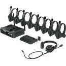 Hollyland Solidcom C1-HUB8S Full-Duplex Wireless DECT Intercom System with 9 Headsets and HUB Base (1.9 GHz)