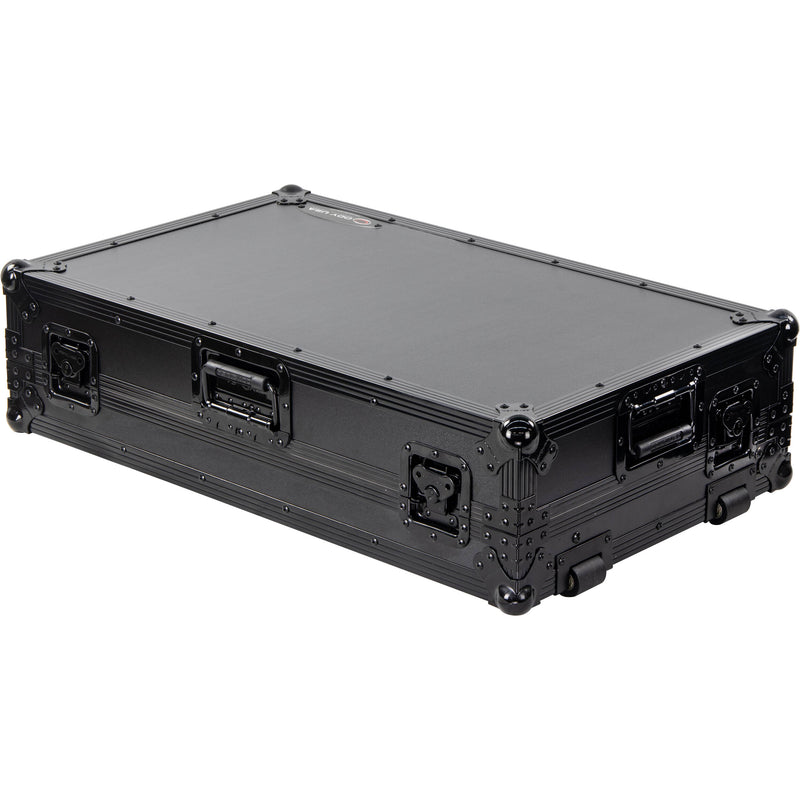 Odyssey Black Label Glide Style Flight Case for Pioneer DDJ-REV7 (Black on Black)