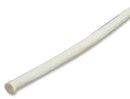 HELLERMANNTYTON GSS1 Sleeving, Helaglass, Braided, 25 m, 82 ft, 1 mm, Fibreglass / Silicone, White