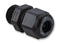 HUMMEL 1.292.1601.50 Cable Gland, M16 x 1.5, 4 mm, 8 mm, Nylon (Polyamide), Fibreglass Reinforced, Black