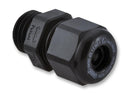 HUMMEL 1.292.2501.51 Cable Gland, M25 x 1.5, 9 mm, 16 mm, Nylon (Polyamide), Fibreglass Reinforced, Black