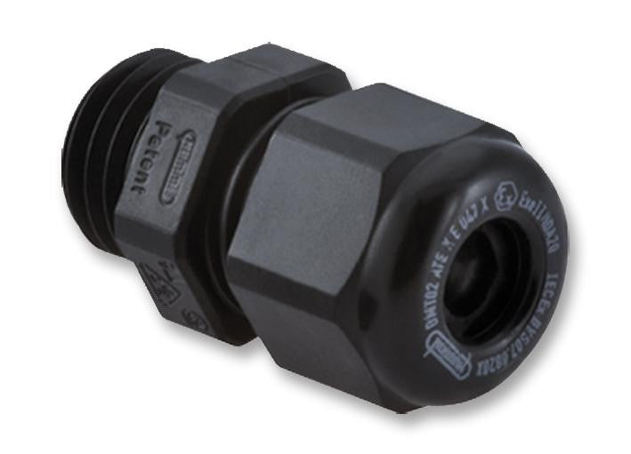 HUMMEL 1.209.1601.50 Cable Gland, M16 x 1.5, 4 mm, 8 mm, Nylon (Polyamide), Black