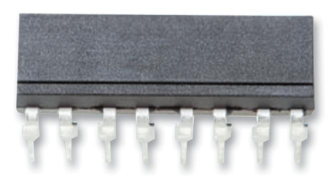 ISOCOM TIL199 Optocoupler, Darlington Output, 4 Channel, DIP, 16 Pins, 50 mA, 5.3 kV, 500 %