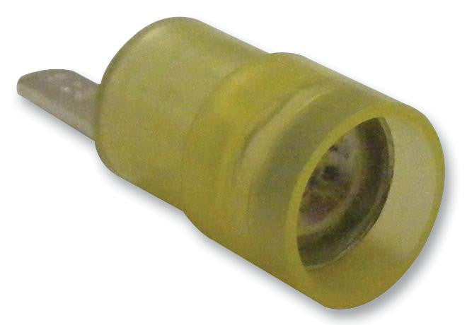 MULTICOMP DBNYD5-10 CRIMP TERMINAL, BLADE, YELLOW, PK100