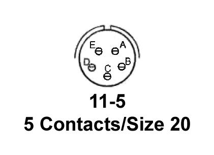 Amphenol Aerospace D38999/26FB35PA D38999/26FB35PA Circular Connector Plug 13POS 11-35