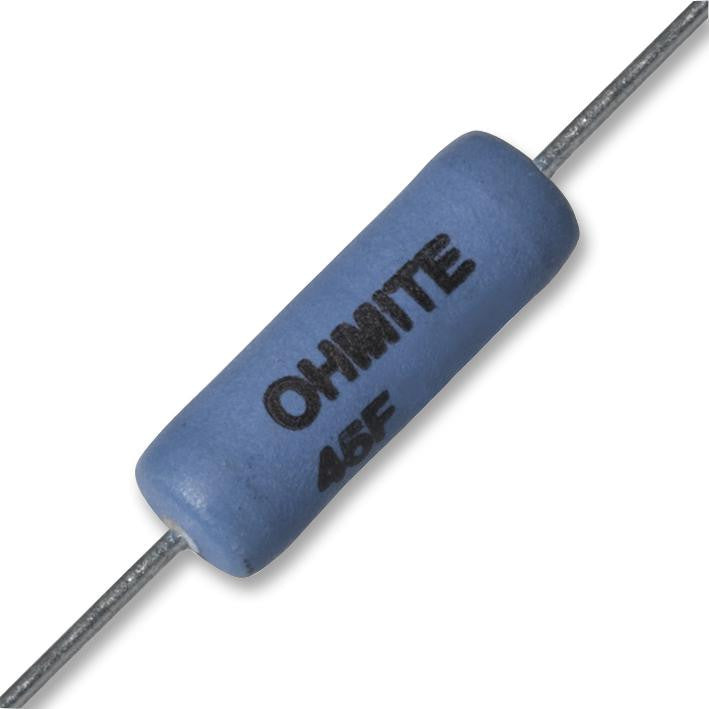 OHMITE 45F6K0E Through Hole Resistor, 6 kohm, 460 V, Axial Leaded, 5 W, &plusmn; 1%, 40 Series