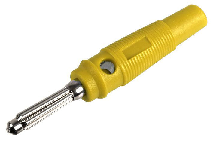 MULTICOMP 25.413.3 4mm Yellow Banana Plug - 24A