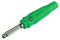 MULTICOMP 25.413.4 4mm Green Banana Plug - 24A