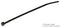 PANDUIT MS3367-4-0 CABLE TIE, 99MM L, NYLON6.6, BLACK, 18LBS, PK1000