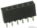 AMP - TE CONNECTIVITY 5-535541-4 BOARD-BOARD CONNECTOR, RECEPTACLE, 6 POSITION, 1ROW