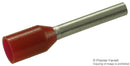 WAGO 216-243 TERMINAL, FERRULE, 10 X 1.4MM, CRIMP RED