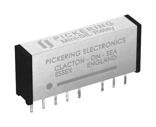 Pickering 107-2-C-12/3D Reed Relay Dpdt 12 V Mini-SIL 107 Series Through Hole 1 Kohm 250 mA