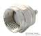 AMPHENOL CONNEX 222113 RF / Coaxial Connector, F Coaxial, Straight Plug, Crimp, 75 ohm, RG179, RG187, Brass