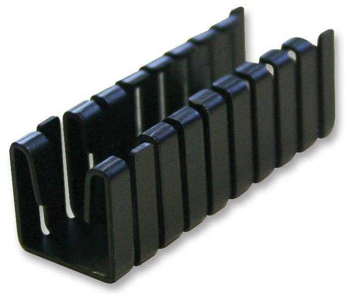 MULTICOMP MC33284 Heat Sink, Vertical Clip-On, TO-220, 16 &deg;C/W, 40 mm, 12.82 mm, 12.7 mm