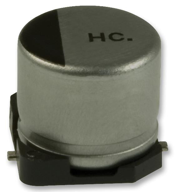 PANASONIC ELECTRONIC COMPONENTS EEEHC1C470P SMD Aluminium Electrolytic Capacitor, Radial Can - SMD, 47 &micro;F, 16 V, HC Series