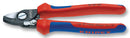 KNIPEX 95 22 165 165mm Cable Shears with Opening Spring for Aluminium and Copper Cables