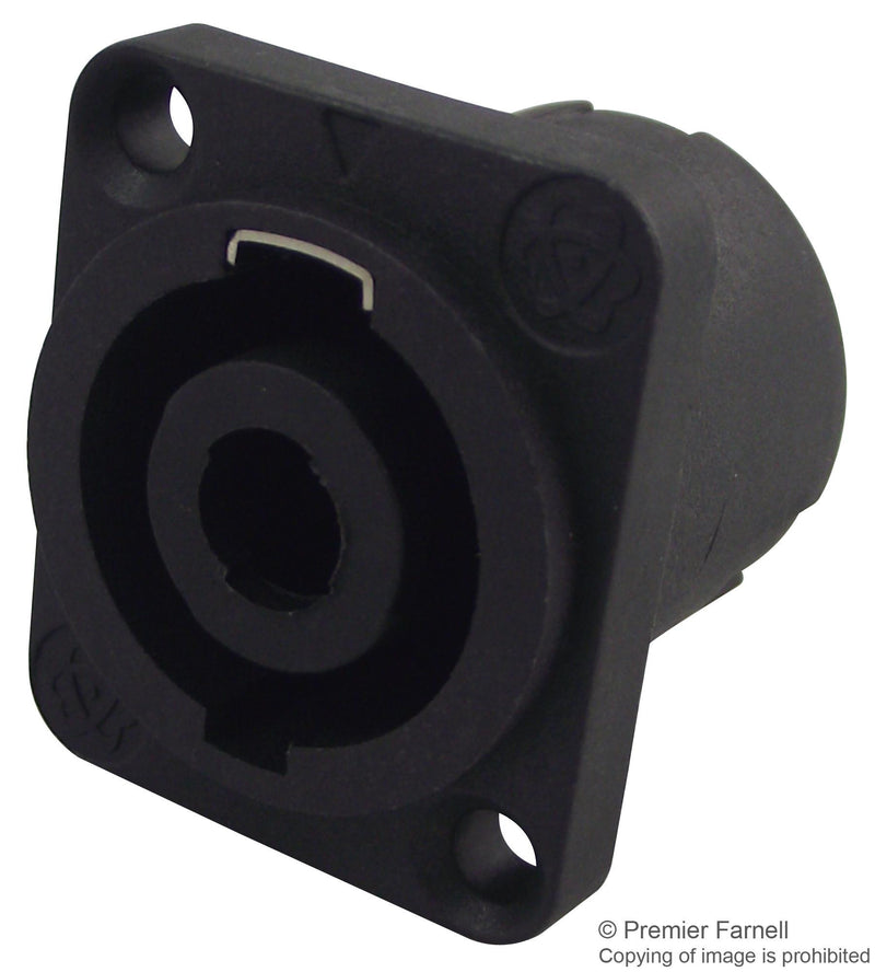 MULTICOMP SVP563S-2 Speaker / Loudspeaker Audio Connector, 2 Contact, Jack, Panel Mount, Gold Plated Contacts