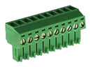 CAMDENBOSS CTB92HE/10 Pluggable Terminal Block, 3.81 mm, 10 Ways, 30 AWG, 16 AWG, 10 mm&sup2;, Screw