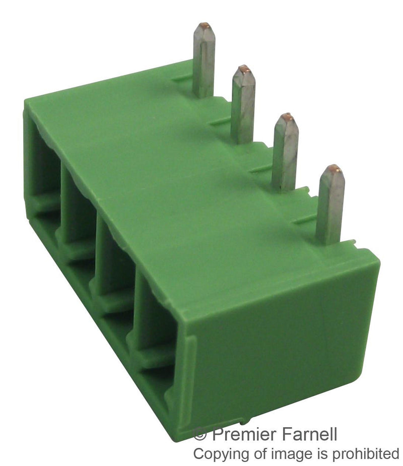 CAMDENBOSS CTB93HE/4 Pluggable Terminal Block, Header, 3.81 mm