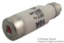 MULTICOMP 2211004 Industrial / Power Fuse, D0 Series, 10 A, 400 VAC, 250 VDC, 11mm x 36mm, 0.43" x 1.42"