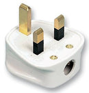 PRO ELEC 9518 BOX OF 20 13A UK Mains Plug, 13A Fuse, White (Box of 20)