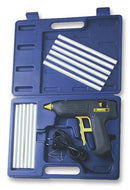 CK TOOLS T6216 Glue Gun Set, 230V, 80W, 11mm Stick Diameter, 12 x 200mm Sticks, EU Plug