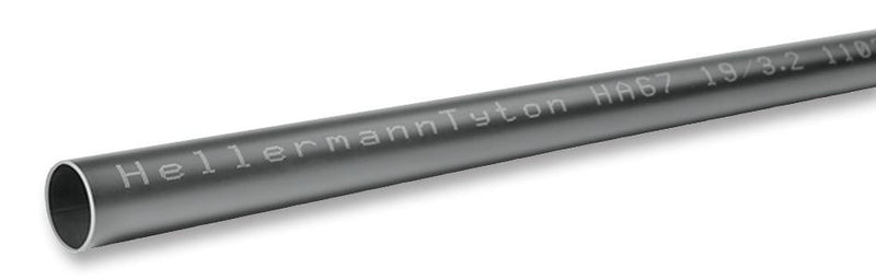 HELLERMANNTYTON HA67-88.9-17.1 Adhesive Lined Heat Shrink Tubing, Heavy Wall, 88.9 mm, 3.499 ", 6:1, Black, 3.28 ft, 1 m