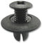 DURATOOL D01498 Rivet, Snap, Nylon 6.6, 8mm Mounting Diameter, 11mm Length, Ext Diameter 10mm, PK100